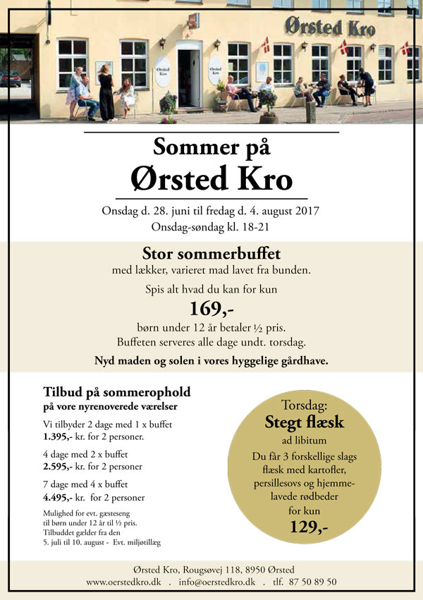 Sommer på Kro – Ørsted Kro